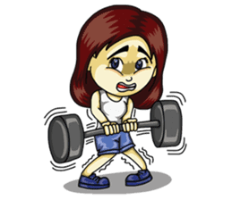 Jaidee Undaa Cute Thai 2 English sticker #5390773