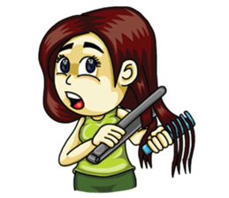 Jaidee Undaa Cute Thai 2 English sticker #5390776