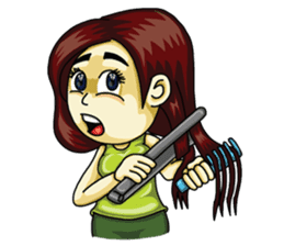 Jaidee Undaa Cute Thai 2 English sticker #5390776