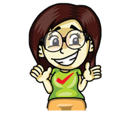 Jaidee Undaa Cute Thai 2 English sticker #5390777