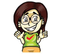 Jaidee Undaa Cute Thai 2 English sticker #5390777