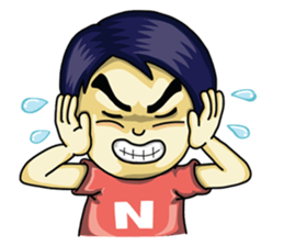 Jaidee Undaa Cute Thai 2 English sticker #5390781