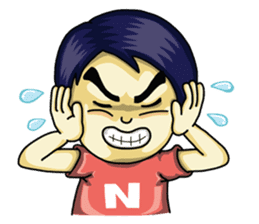 Jaidee Undaa Cute Thai 2 English sticker #5390781