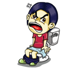 Jaidee Undaa Cute Thai 2 English sticker #5390782