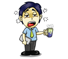 Jaidee Undaa Cute Thai 2 English sticker #5390783