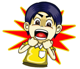 Jaidee Undaa Cute Thai 2 English sticker #5390786