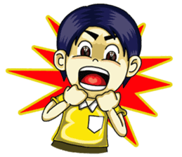 Jaidee Undaa Cute Thai 2 English sticker #5390786