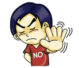 Jaidee Undaa Cute Thai 2 English sticker #5390787