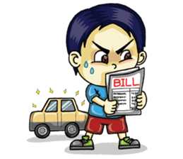 Jaidee Undaa Cute Thai 2 English sticker #5390789