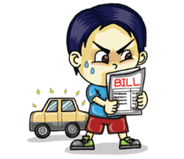 Jaidee Undaa Cute Thai 2 English sticker #5390789