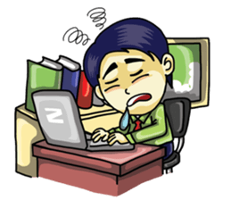 Jaidee Undaa Cute Thai 2 English sticker #5390793