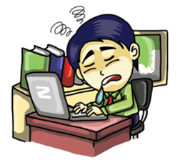 Jaidee Undaa Cute Thai 2 English sticker #5390793