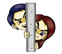 Jaidee Undaa Cute Thai 2 English sticker #5390794