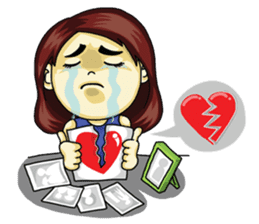 Jaidee Undaa cute Thai sticker #5421466