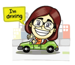 Jaidee Undaa cute Thai sticker #5421480