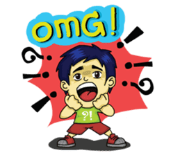 Jaidee Undaa cute Thai sticker #5421492