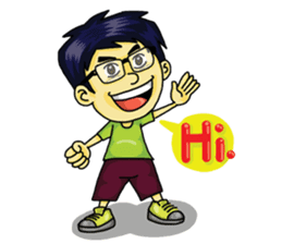 Jaidee Undaa cute Thai sticker #5421493