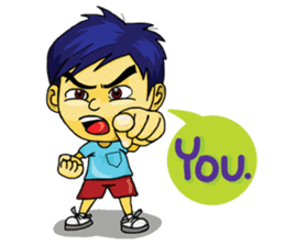 Jaidee Undaa cute Thai sticker #5421495