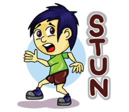 Jaidee Undaa cute Thai sticker #5421497