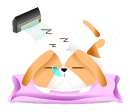 Nong Party Hiso Laanna(Shih-Tzu) sticker #5603487