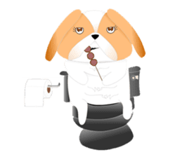 Nong Party Hiso Laanna(Shih-Tzu) sticker #5603491