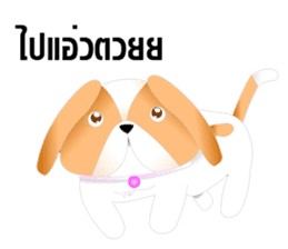 Nong Party Hiso Laanna(Shih-Tzu) sticker #5603497