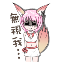 The lock and Ms. Hu enriches the emotion sticker #5837800