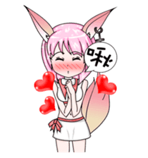 The lock and Ms. Hu enriches the emotion sticker #5837802