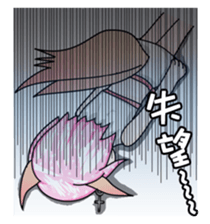 The lock and Ms. Hu enriches the emotion sticker #5837808