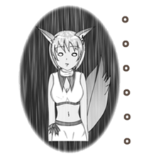 The lock and Ms. Hu enriches the emotion sticker #5837820