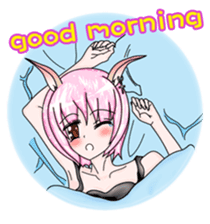 The lock and Ms. Hu enriches the emotion sticker #5837822