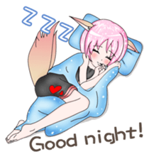 The lock and Ms. Hu enriches the emotion sticker #5837823