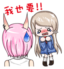 The lock and Ms. Hu enriches the emotion sticker #5837833