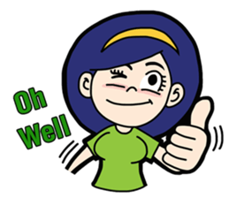 O-Girl Project English sticker #5905802