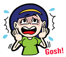 O-Girl Project English sticker #5905820