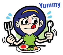 O-Girl Project English sticker #5905825