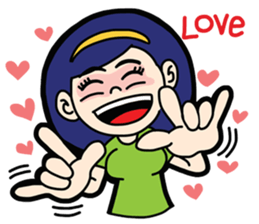 O-Girl Project English sticker #5905826