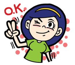 O-Girl Project English sticker #5905830