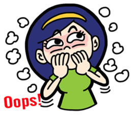 O-Girl Project English sticker #5905831