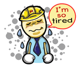 Engineer Cute English sticker #5918961