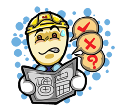 Engineer Cute English sticker #5918965