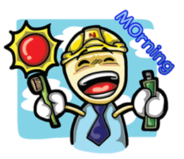 Engineer Cute English sticker #5918968