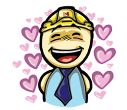 Engineer Cute English sticker #5918973