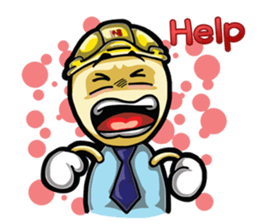 Engineer Cute English sticker #5918974