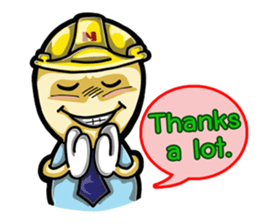 Engineer Cute English sticker #5918978