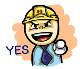 Engineer Cute English sticker #5918979