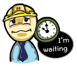 Engineer Cute English sticker #5918980