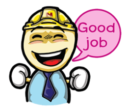 Engineer Cute English sticker #5918982