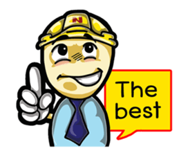 Engineer Cute English sticker #5918983