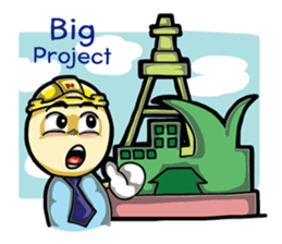 Engineer Cute English sticker #5918985